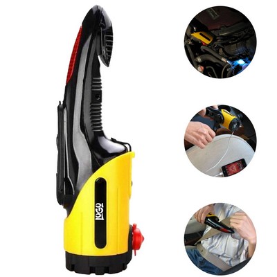 3" 1 Hand Crank Emergency Car Hammer Flashlight Tool